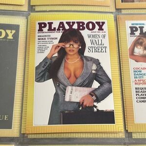 90s Vintage Playboy Chromium Cover Card Collectors 1995 #82